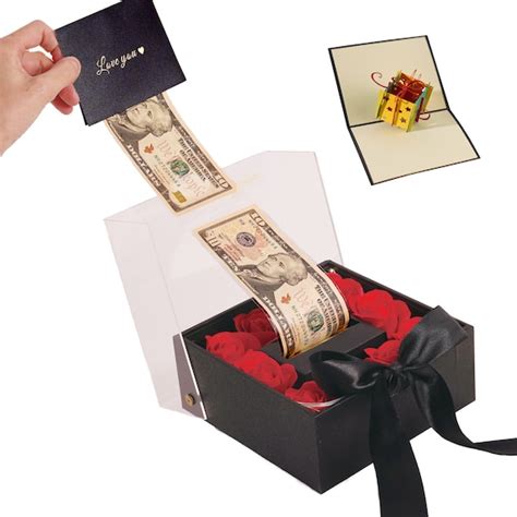 ribbon box money|ribbon boxes money pull out.